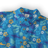 Surf Time Hibiscus Flowers Hawaii Shirt, Aloha Pattern Hawaii Shirt - The Palmix